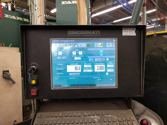 Cincinnati Autoform 230 AF 12 Press Brake (#1714)